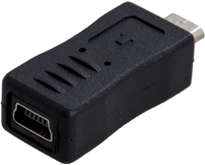 PremiumCord redukcia micro USB na mini USB M/F, krátka