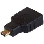 PremiumCord redukcia microHDMI na HDMI M/F, krátka