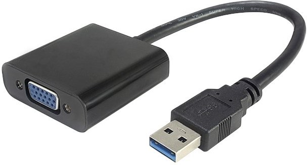 PremiumCord redukcia USB 3.0 na VGA M/F