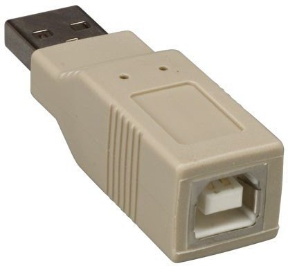 PremiumCord redukcia USB-A na USB-B M/F, krátka