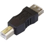 PremiumCord redukcia USB-A na USB-B M/F, krátka