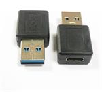 PremiumCord redukcia USB-A na USB-C M/F, krátka