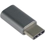 PremiumCord redukcia USB-C na micro USB M/F, krátka