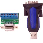 PremiumCord redukcia USB na RS 422/485 M/M, krátka