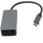 PremiumCord sieťový adaptér USB-C - RJ45, 2,5G/1000 Mbps, Aluminium