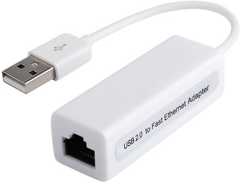 PremiumCord sieťový adaptér USB-RJ45 10/100 Mbps, biely, (rozbalené)
