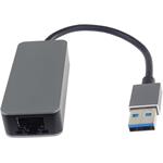 PremiumCord sieťový adaptér USB-RJ45, 2,5G/1000 Mbps, Aluminium
