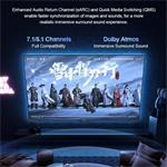 PremiumCord Ultra HD HDMI 2.2 kábel 16K@60Hz, 8K@240Hz, 4K@480Hz pozlátený, 2,0m, oplet