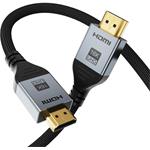 PremiumCord Ultra HD HDMI 2.2 kábel 16K@60Hz, 8K@240Hz, 4K@480Hz pozlátený, 5,0m, oplet