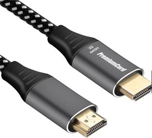 PremiumCord ULTRA HDMI 2.1 High Speed + Ethernet kábel 8K@60Hz, 5,0m, oplet
