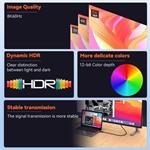 PremiumCord ULTRA HDMI 2.1 High Speed + Ethernet kábel 8K@60Hz, pozlátené konektory, 7,5m, oplet