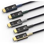 PremiumCord Ultra High Speed HDMI 2.1 optický fiber kábel 8K@60Hz, 20,0m, čierny