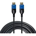 PremiumCord Ultra High Speed HDMI 2.1 optický fiber kábel 8K@60Hz 4K@120Hz, 15,0m, čierny