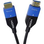 PremiumCord Ultra High Speed HDMI 2.1 optický fiber kábel 8K@60Hz 4K@120Hz, 15,0m, čierny