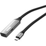 PremiumCord USB-C predlžovací kábel, 5 Gb/s, 15m, Aluminium, (rozbalené)