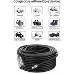 PremiumCord USB-C predlžovací kábel, 5 Gb/s, 15m, Aluminium, (rozbalené)