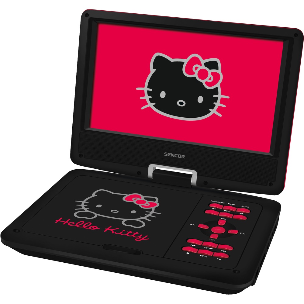 Prenosn  DVD prehr va SENCOR SPV 7950M4 Hello  Kitty  