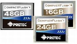Pretec CF Cheetah 333X 4GB