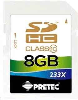 Pretec SDHC 8GB class 10