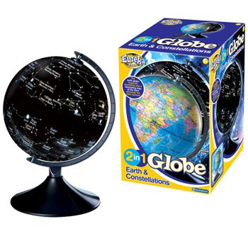 PRIME 2 in 1 Globe Earth and Constellations