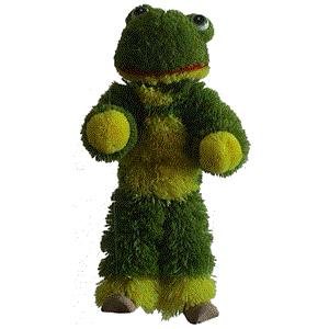 PRIME Puppet Frog - tančící loutka