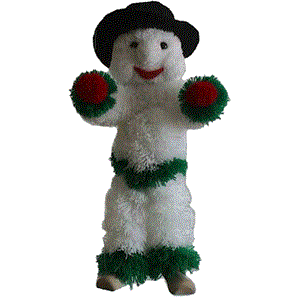PRIME Puppet Snowman - tančící loutka
