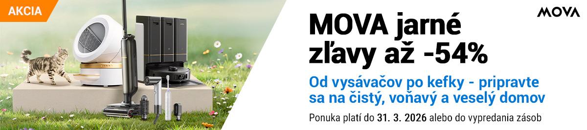 Privítaj jar s MOVA ! Zľavy až do -54%