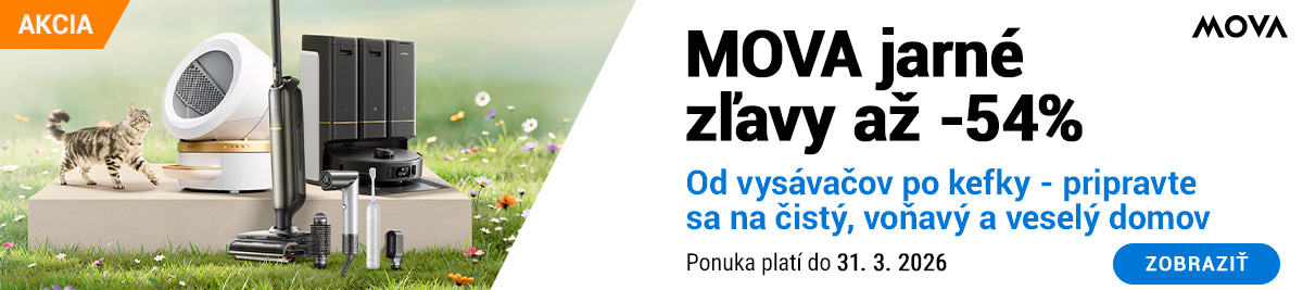 Privítaj jar s MOVA ! Zľavy až do -54%