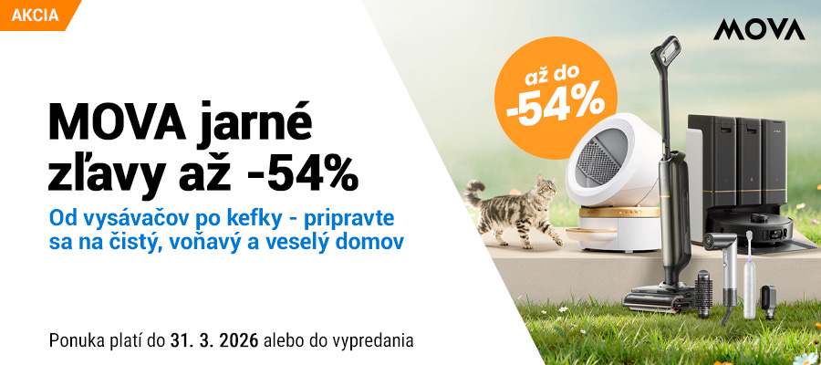 Privítaj jar s MOVA ! Zľavy až do -54%