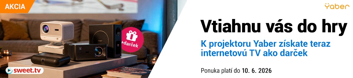 Projektory Yaber s darčekom a dopravou zdarma!