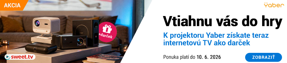 Projektory Yaber s darčekom a dopravou zdarma!