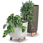 Prosperplast GRACIA TUBUS, kvetináč, antracit