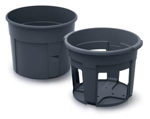 Prosperplast POTATO GROWER, kvetináč na pestovanie zemiakov 39,2 cm, antracit