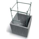 Prosperplast SIERRA CASE, kvetináč beton effect, 77 cm, šedý