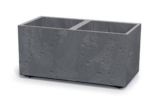 Prosperplast SIERRA CASE, kvetináč beton effect, 77 cm, šedý