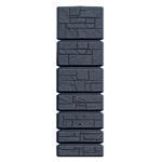 Prosperplast TOWER STONE, antracit, sud na dažďovú vodu, 350l