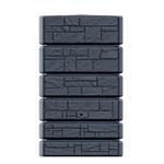 Prosperplast TOWER STONE, antracit, sud na dažďovú vodu, 500l