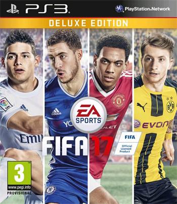 PS3 - FIFA 17 Deluxe Edition- vychází 29.9.