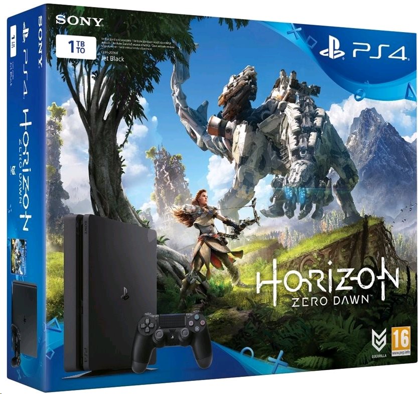 PS4 - Playstation 4 1TB Slim + Horizon Zero Dawn