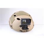 Puluz držiak na helmu pre akčné kamery DJI, GoPro, Insta360