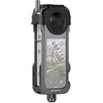 Puluz kovová ochranná klietka s krytom objektívu pre Insta360 X4