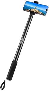 Puluz kovová selfie tyč pre Insta360 One RS/X2/X3/X4, čierna