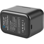 Puluz nabíjacie puzdro na batérie a pamäťové karty pre Insta360 X4, čierne