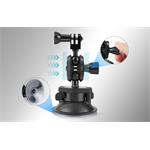 Puluz prísavný držiak Magic Arm pre DJI, GoPro, Insta360, čierny