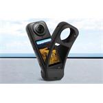 Puluz silikónové ochranné puzdro s krytom objektívu pre Insta360 X5, čierne