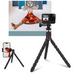 Puluz statív, flexibilný držiak s diaľkovým ovládaním pre mobilné telefóny Apple a športové kamery DJI Action, GoPro