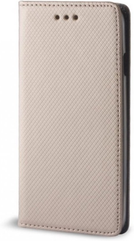Púzdro s magnetom pre Huawei P10 Lite, zlatá