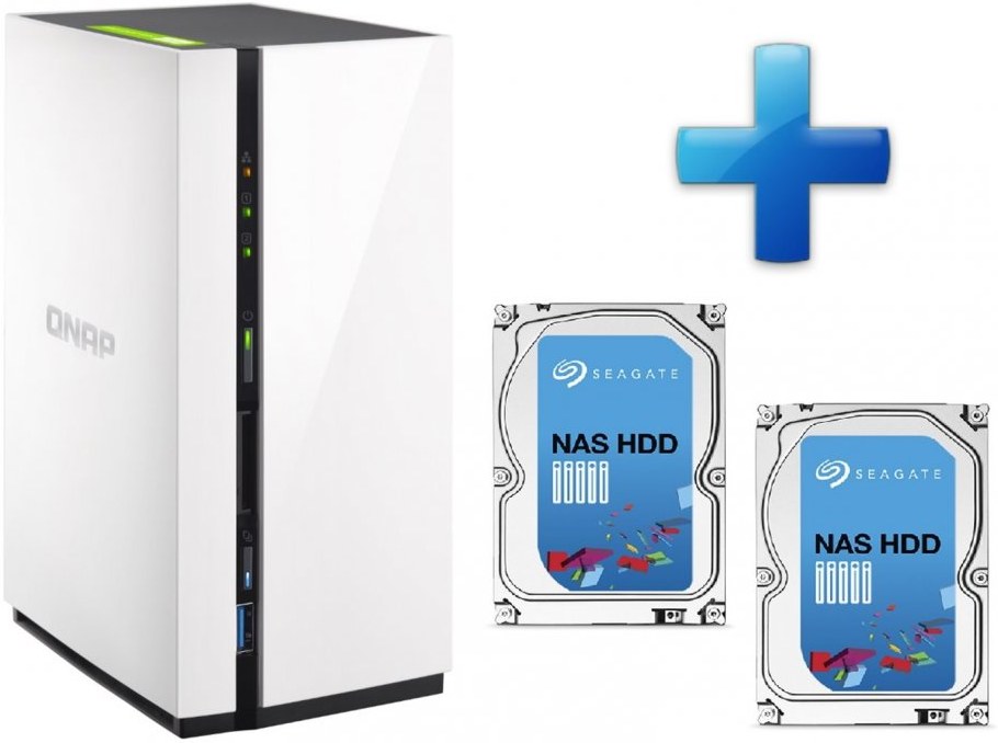 QNAP TS-228 + 2x 4TB