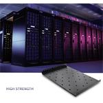 Qoltec 19'' polica 1U/433mm, čierna, do 20kg