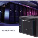 Qoltec 19" závesný rack 9U/450mm, čierny